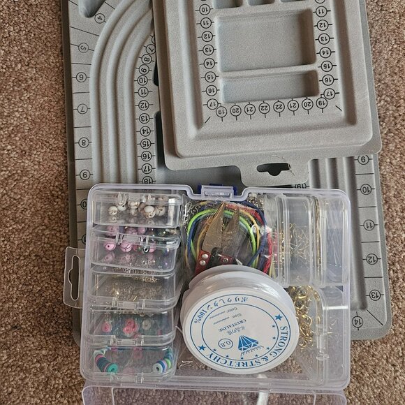 Complete Creative Beading Kit - Everything To Make Stacking Bracelets!!! - Picture 2 of 14